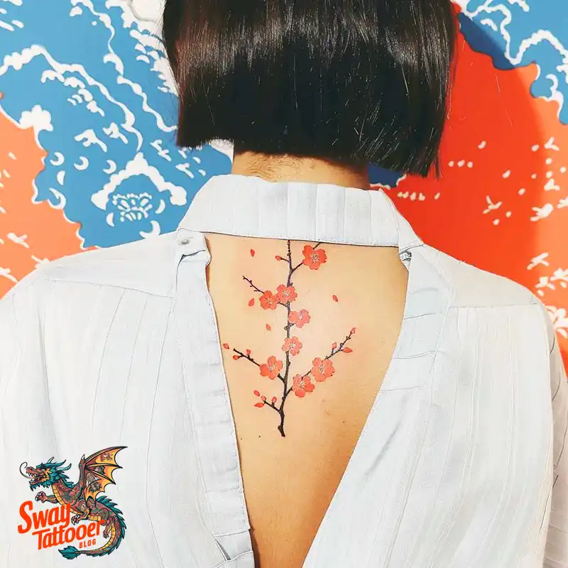 200 Cherry Blossom Tattoo Designs: Symbolism and Artistry 16 Cherry Blossom Tattoo