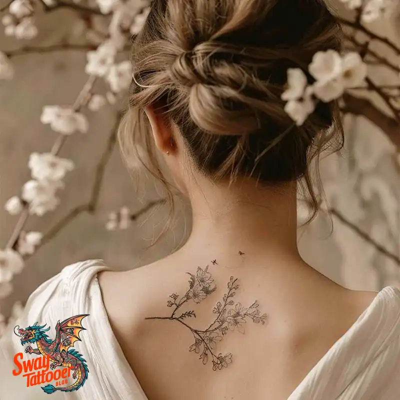 200 Cherry Blossom Tattoo Designs: Symbolism and Artistry 8 Cherry Blossom Tattoo