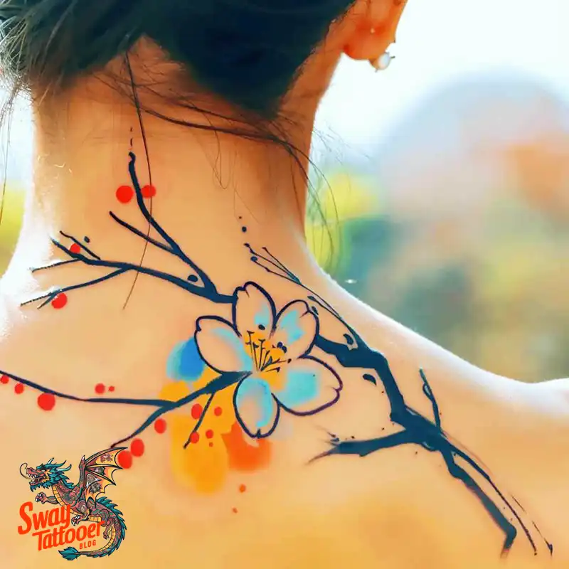 200 Cherry Blossom Tattoo Designs: Symbolism and Artistry 6 Cherry Blossom Tattoo