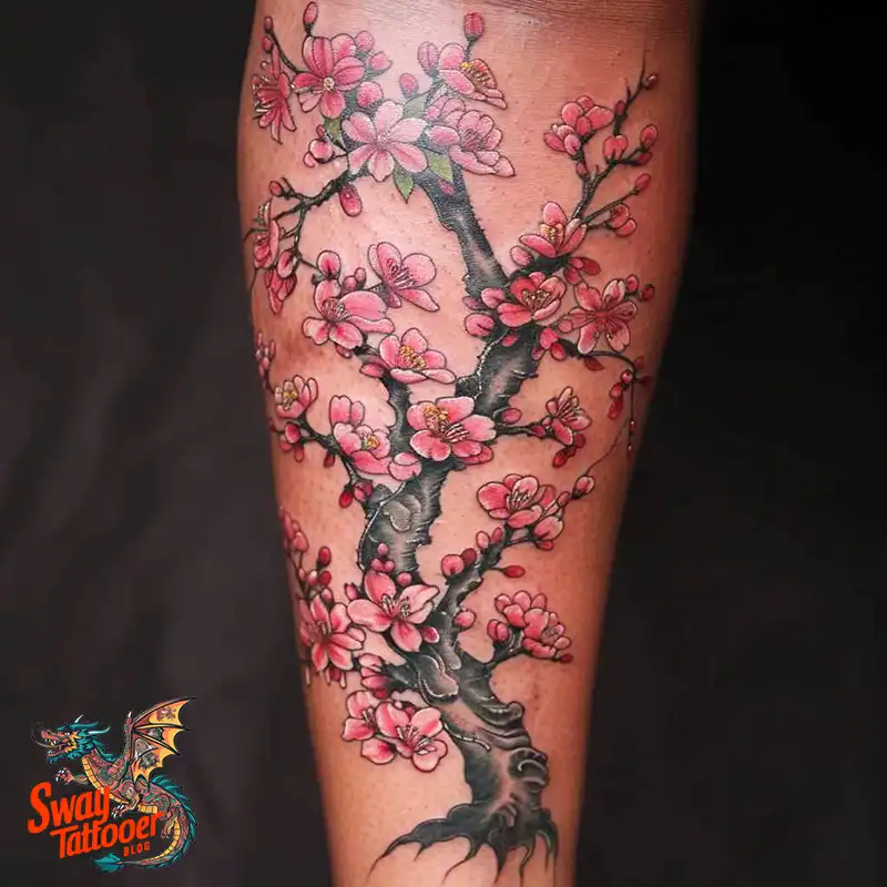 200 Cherry Blossom Tattoo Designs: Symbolism and Artistry 163 Cherry Blossom Tattoo