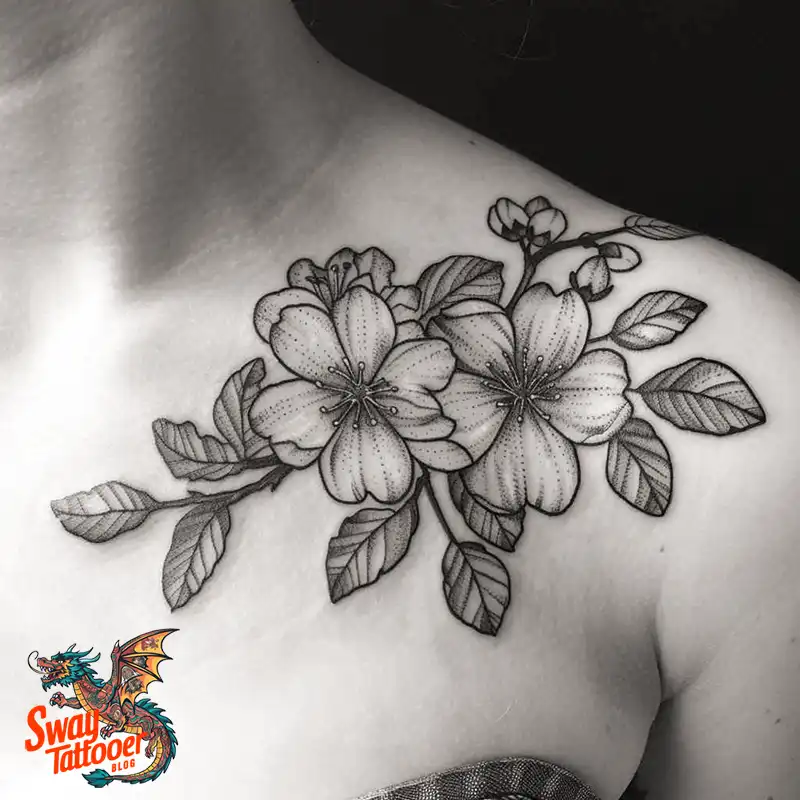 200 Cherry Blossom Tattoo Designs: Symbolism and Artistry 159 Cherry Blossom Tattoo