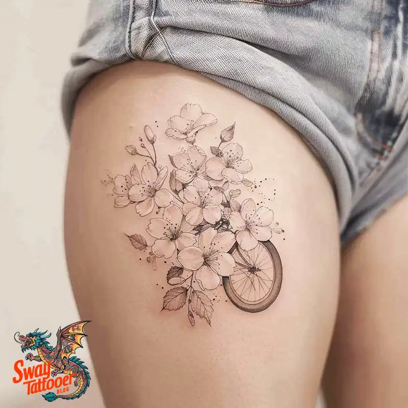200 Cherry Blossom Tattoo Designs: Symbolism and Artistry 155 Cherry Blossom Tattoo