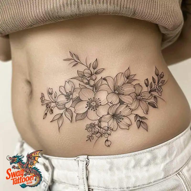 200 Cherry Blossom Tattoo Designs: Symbolism and Artistry 145 Cherry Blossom Tattoo