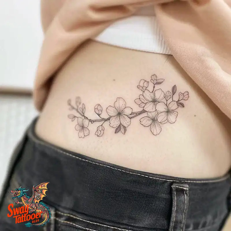 200 Cherry Blossom Tattoo Designs: Symbolism and Artistry 146 Cherry Blossom Tattoo
