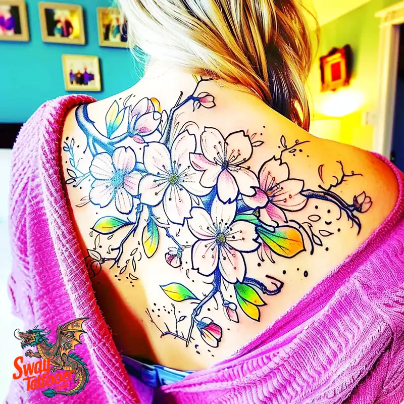 200 Cherry Blossom Tattoo Designs: Symbolism and Artistry 134 Cherry Blossom Tattoo