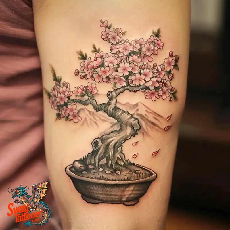200 Cherry Blossom Tattoo Designs: Symbolism and Artistry 175 Cherry Blossom Tattoo