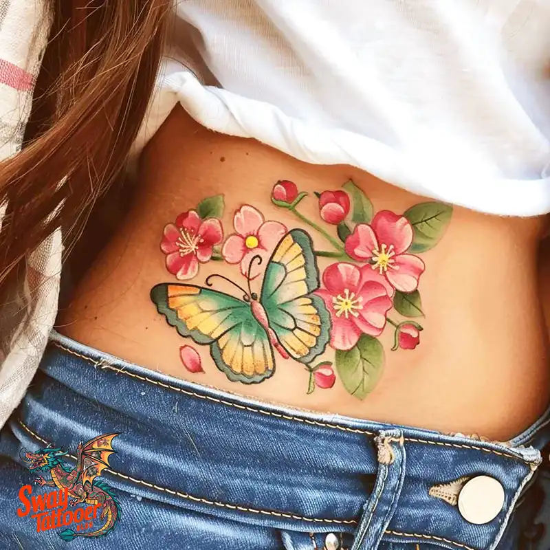 200 Cherry Blossom Tattoo Designs: Symbolism and Artistry 121 Cherry Blossom Tattoo