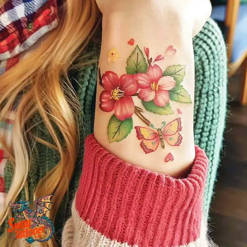 200 Cherry Blossom Tattoo Designs: Symbolism and Artistry 123 Cherry Blossom Tattoo