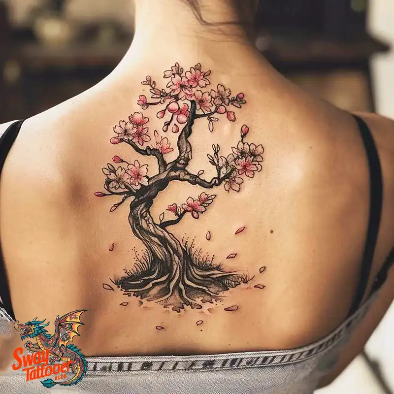 200 Cherry Blossom Tattoo Designs: Symbolism and Artistry 176 Cherry Blossom Tattoo