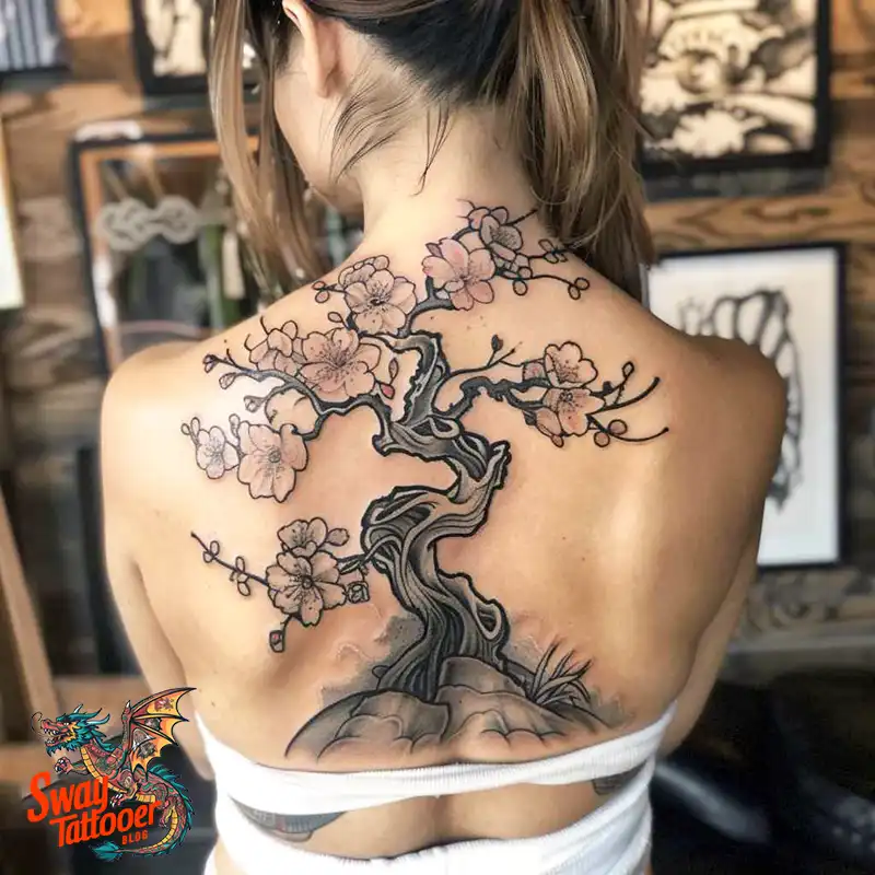 200 Cherry Blossom Tattoo Designs: Symbolism and Artistry 116 Cherry Blossom Tattoo