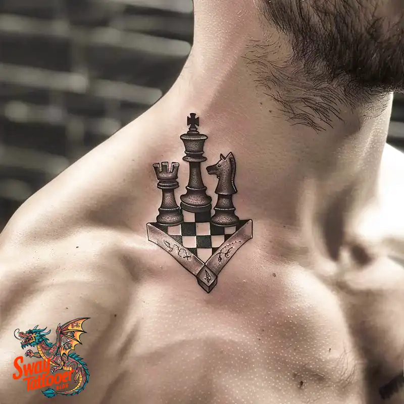 100 Chess Tattoo Designs – Strategy, Symbolism & Skin Art 86 Chess Tattoo