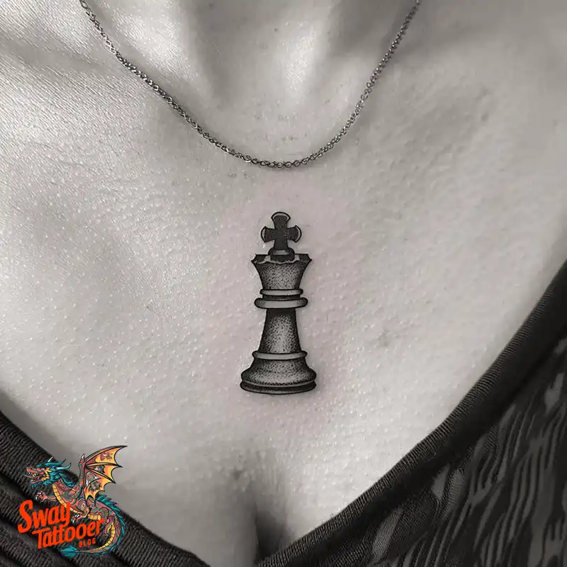 100 Chess Tattoo Designs – Strategy, Symbolism & Skin Art 85 Chess Tattoo
