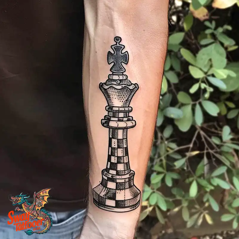 100 Chess Tattoo Designs – Strategy, Symbolism & Skin Art 96 Chess Tattoo