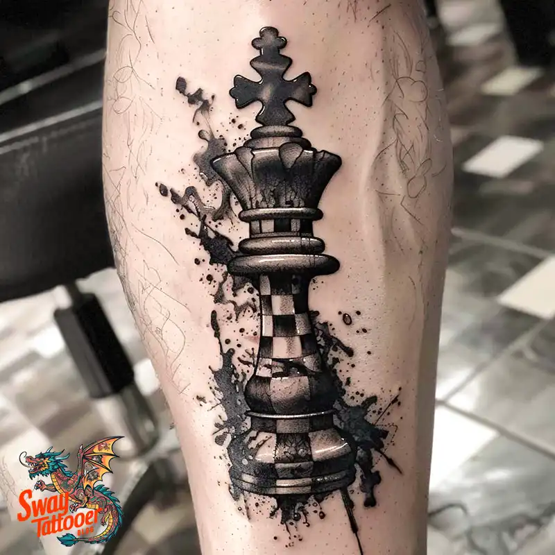 100 Chess Tattoo Designs – Strategy, Symbolism & Skin Art 73 Chess Tattoo