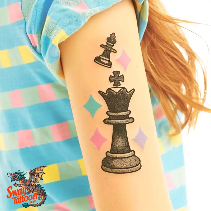 100 Chess Tattoo Designs – Strategy, Symbolism & Skin Art 61 Chess Tattoo