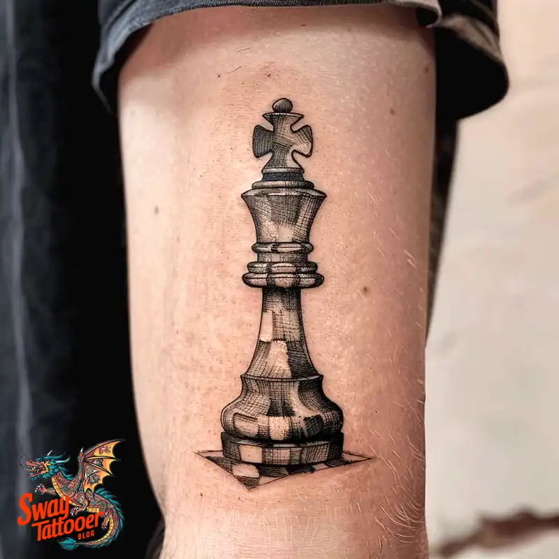 100 Chess Tattoo Designs – Strategy, Symbolism & Skin Art 94 Chess Tattoo