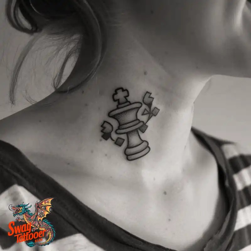 100 Chess Tattoo Designs – Strategy, Symbolism & Skin Art 55 Chess Tattoo