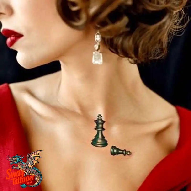 100 Chess Tattoo Designs – Strategy, Symbolism & Skin Art 53 Chess Tattoo