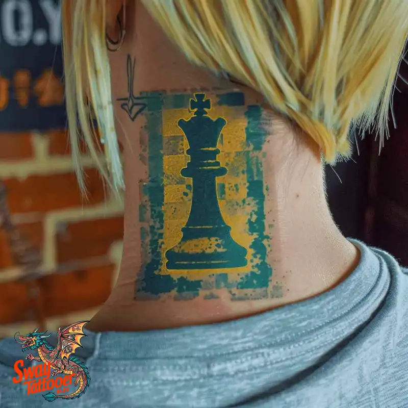 100 Chess Tattoo Designs – Strategy, Symbolism & Skin Art 54 Chess Tattoo