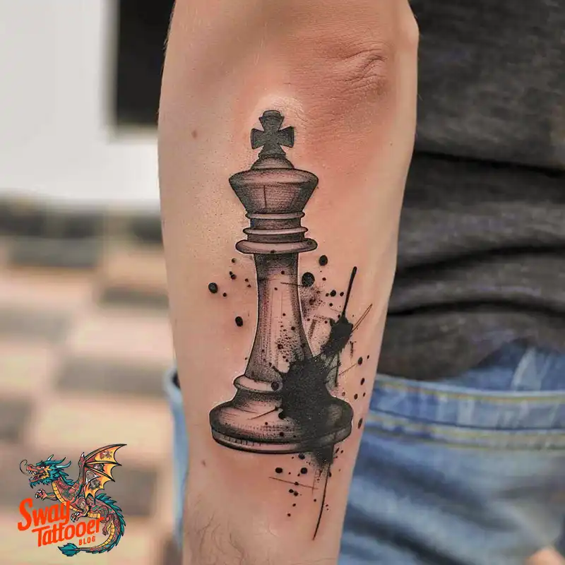 100 Chess Tattoo Designs – Strategy, Symbolism & Skin Art 93 Chess Tattoo