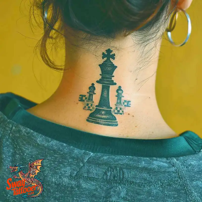 100 Chess Tattoo Designs – Strategy, Symbolism & Skin Art 47 Chess Tattoo