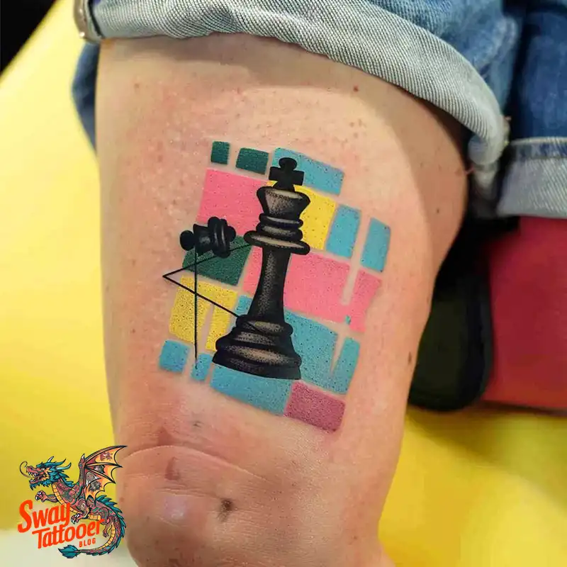 100 Chess Tattoo Designs – Strategy, Symbolism & Skin Art 42 Chess Tattoo
