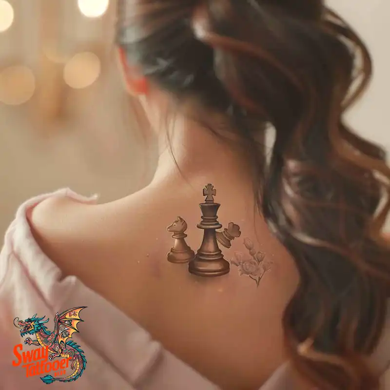 100 Chess Tattoo Designs – Strategy, Symbolism & Skin Art 29 Chess Tattoo