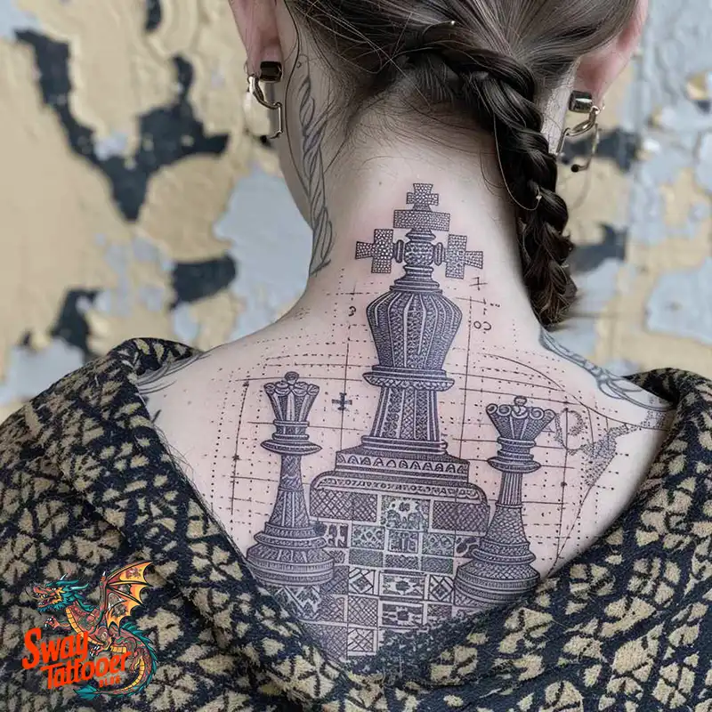 100 Chess Tattoo Designs – Strategy, Symbolism & Skin Art 13 Chess Tattoo