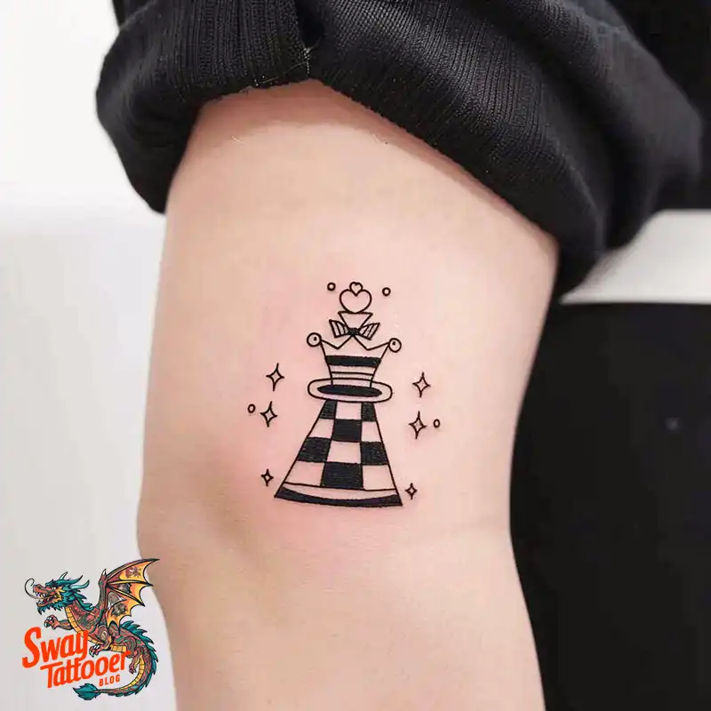100 Chess Tattoo Designs – Strategy, Symbolism & Skin Art 12 Chess Tattoo