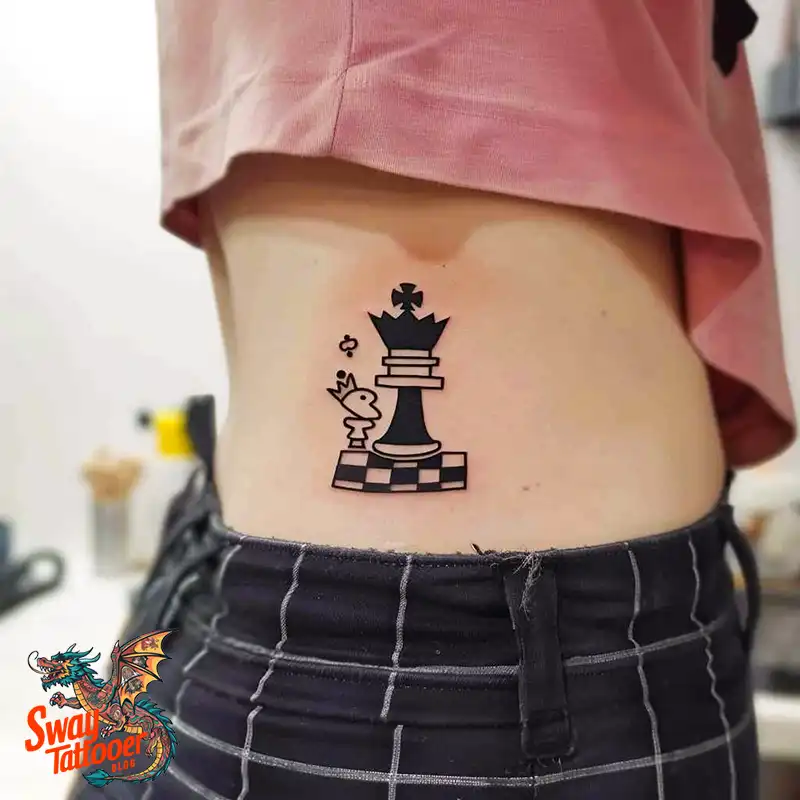 100 Chess Tattoo Designs – Strategy, Symbolism & Skin Art 11 Chess Tattoo