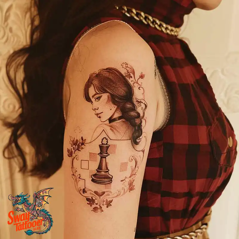 100 Chess Tattoo Designs – Strategy, Symbolism & Skin Art 9 Chess Tattoo