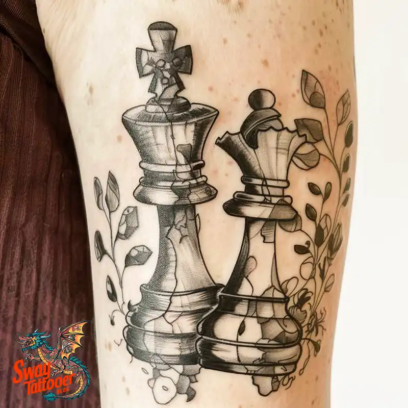 100 Chess Tattoo Designs – Strategy, Symbolism & Skin Art 7 Chess Tattoo