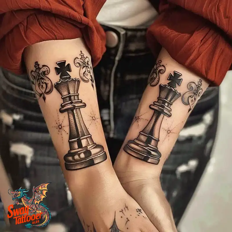 100 Chess Tattoo Designs – Strategy, Symbolism & Skin Art 5 Chess Tattoo