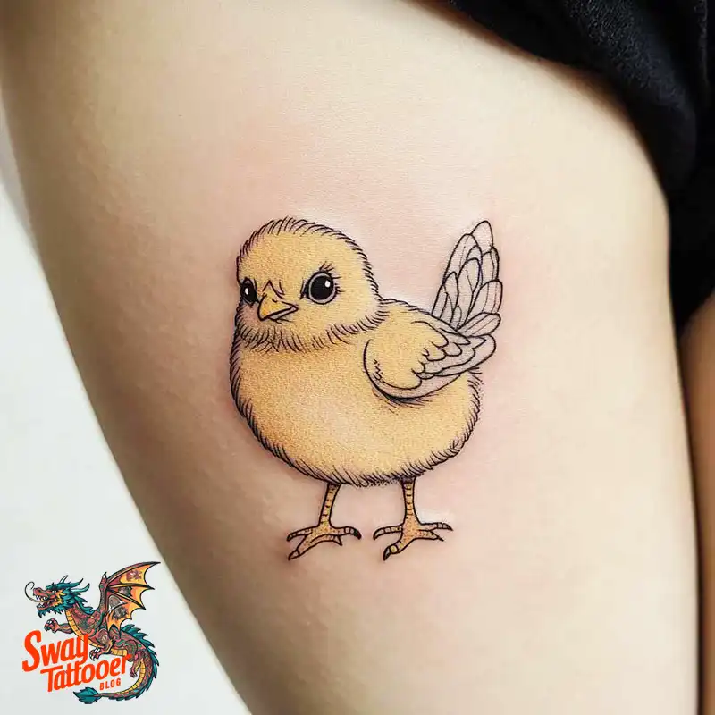 100 Chicken Tattoo Designs: Cluck-Worthy Ink Trends 77 Chicken Tattoo