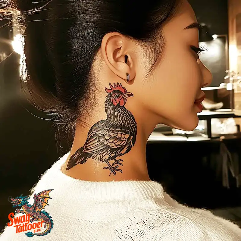 100 Chicken Tattoo Designs: Cluck-Worthy Ink Trends 50 Chicken Tattoo