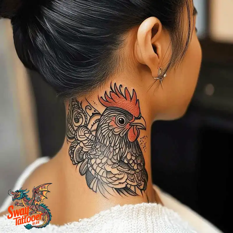 100 Chicken Tattoo Designs: Cluck-Worthy Ink Trends 51 Chicken Tattoo