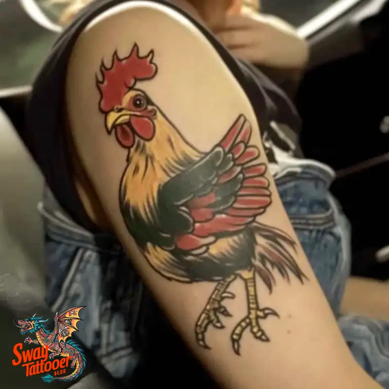 100 Chicken Tattoo Designs: Cluck-Worthy Ink Trends 39 Chicken Tattoo