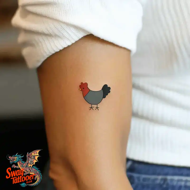 100 Chicken Tattoo Designs: Cluck-Worthy Ink Trends 27 Chicken Tattoo