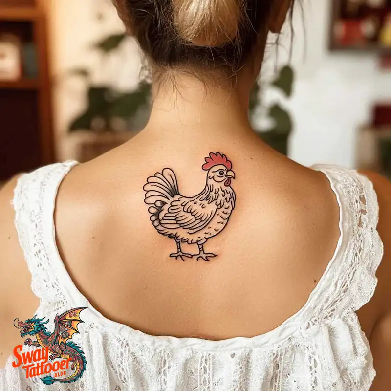 100 Chicken Tattoo Designs: Cluck-Worthy Ink Trends 23 Chicken Tattoo