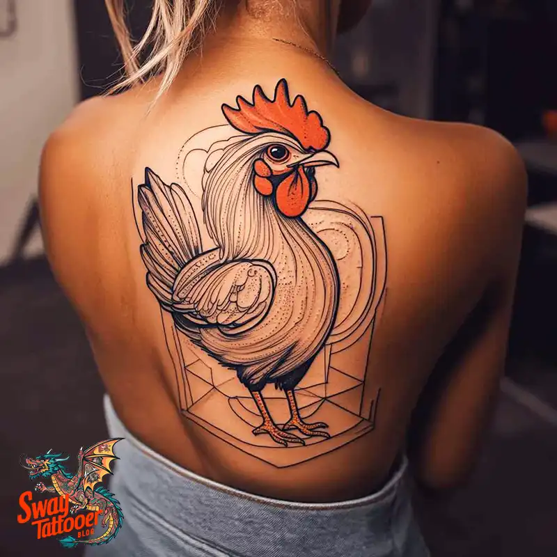 100 Chicken Tattoo Designs: Cluck-Worthy Ink Trends 20 Chicken Tattoo