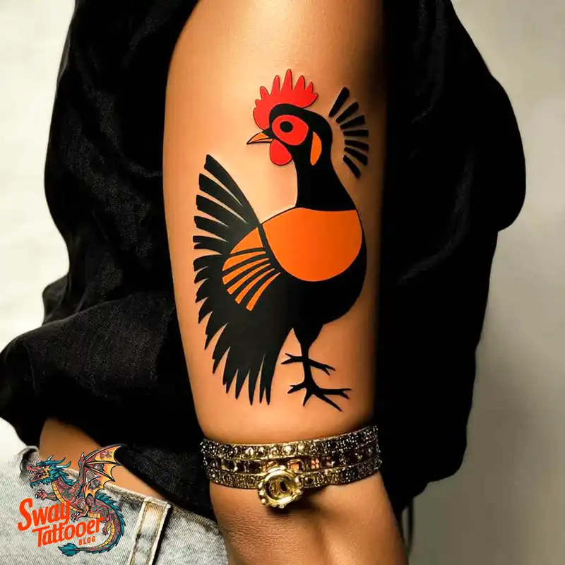 100 Chicken Tattoo Designs: Cluck-Worthy Ink Trends 15 Chicken Tattoo