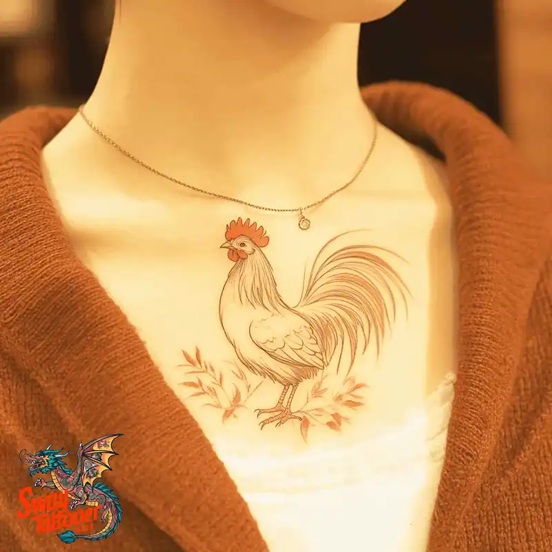 100 Chicken Tattoo Designs: Cluck-Worthy Ink Trends 13 Chicken Tattoo