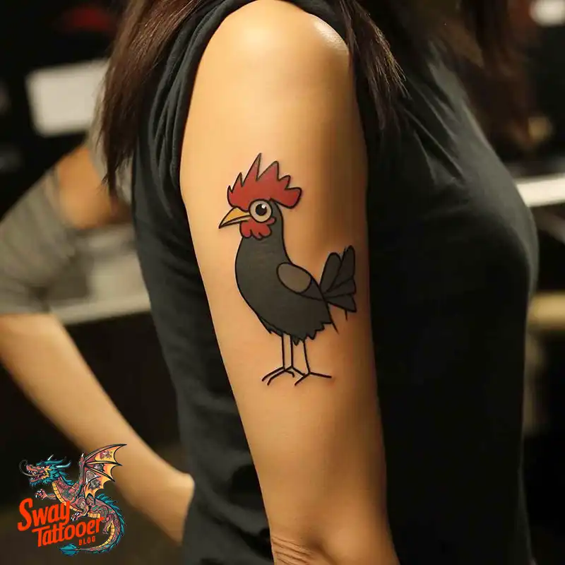 100 Chicken Tattoo Designs: Cluck-Worthy Ink Trends 8 Chicken Tattoo
