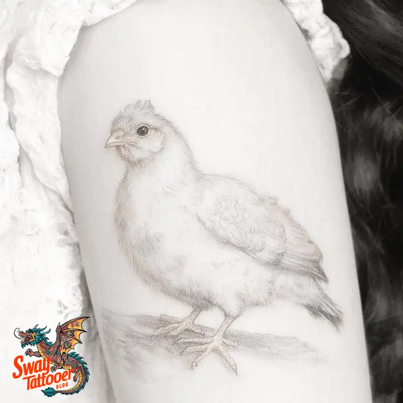 100 Chicken Tattoo Designs: Cluck-Worthy Ink Trends 5 Chicken Tattoo