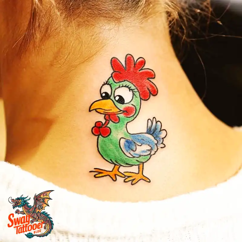 100 Chicken Tattoo Designs: Cluck-Worthy Ink Trends 2 Chicken Tattoo