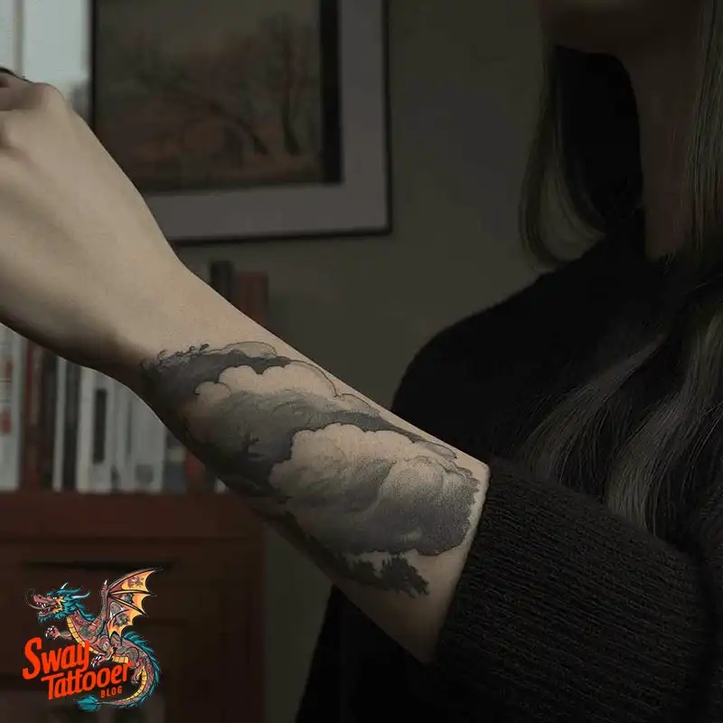 150 Cloud Tattoo Designs: Sky-Inspired Ink Ideas for You 60 cloud107