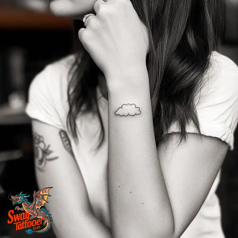 150 Cloud Tattoo Designs: Sky-Inspired Ink Ideas for You 56 cloud111