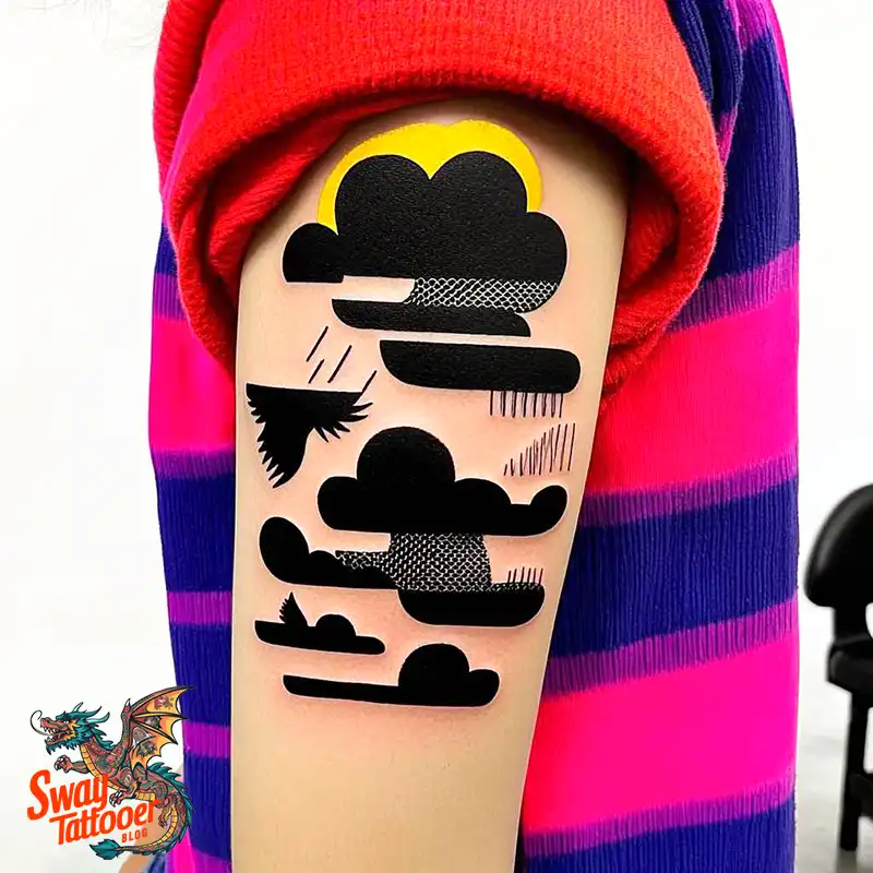 150 Cloud Tattoo Designs: Sky-Inspired Ink Ideas for You 45 cloud122