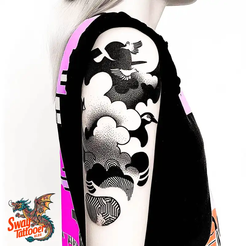 150 Cloud Tattoo Designs: Sky-Inspired Ink Ideas for You 42 cloud125