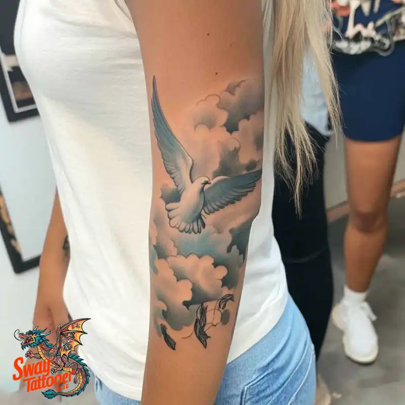 150 Cloud Tattoo Designs: Sky-Inspired Ink Ideas for You 36 cloud131